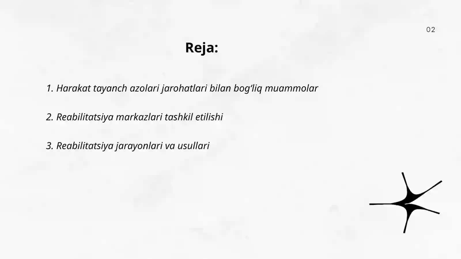 Harakat tayanch azolari jarohatlari bilan bog‘liq muammolar 2