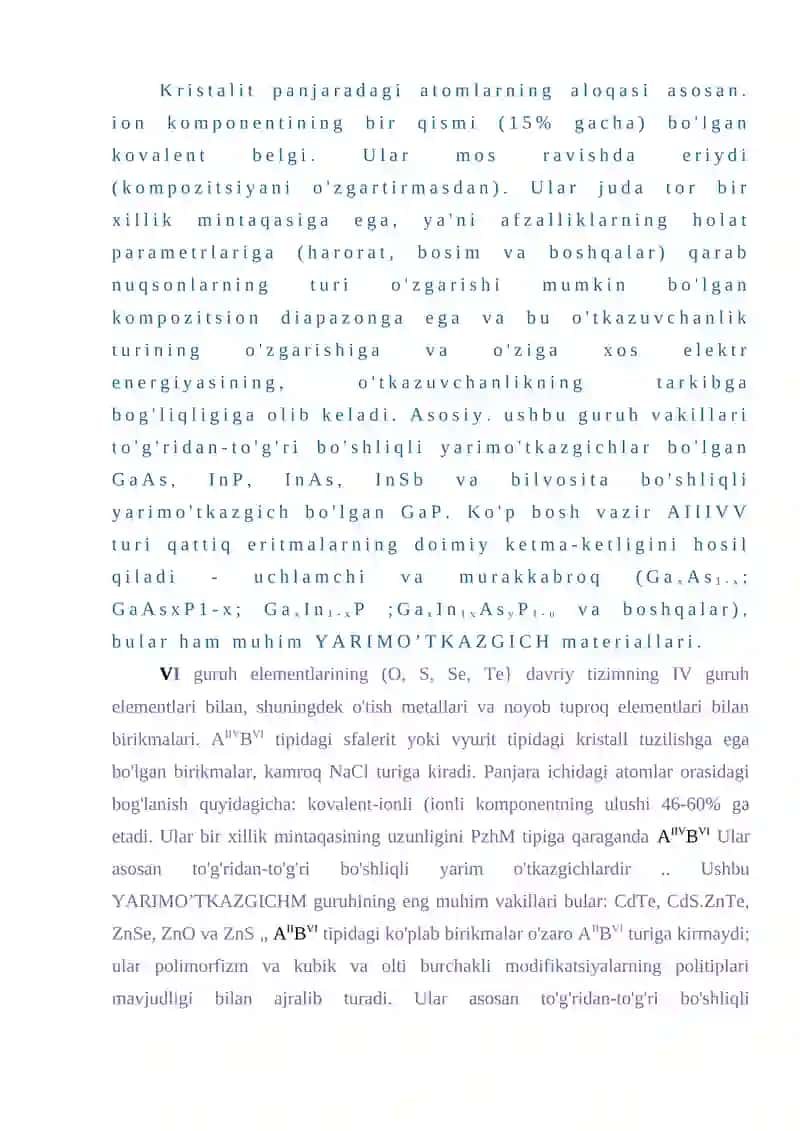 Yarimo'tkazgich materiallar 2