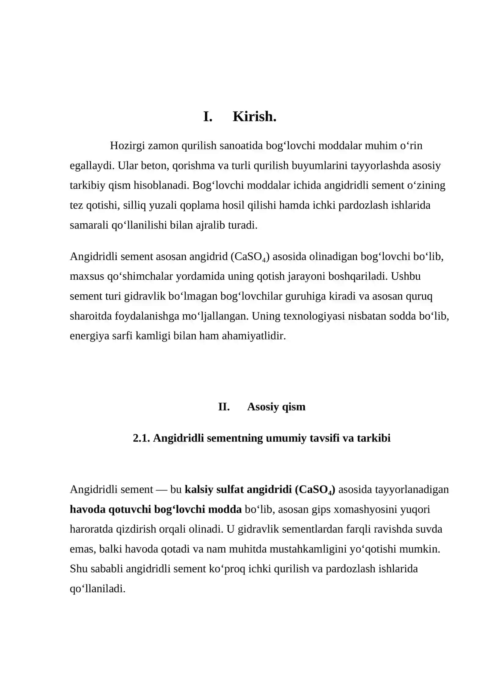 Angidridli sement 2