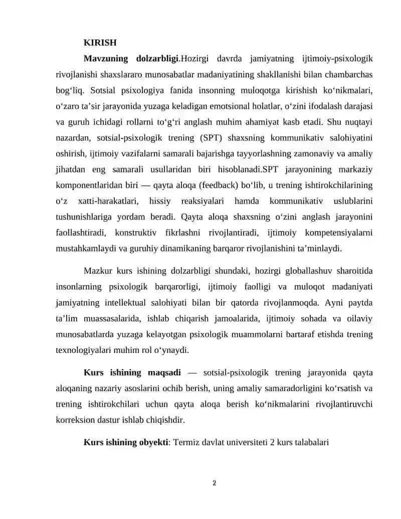 SOTSIAL-PSIXOLOGIK TRENINGDA QAYTA ALOQA TUSHUNCHASI 2