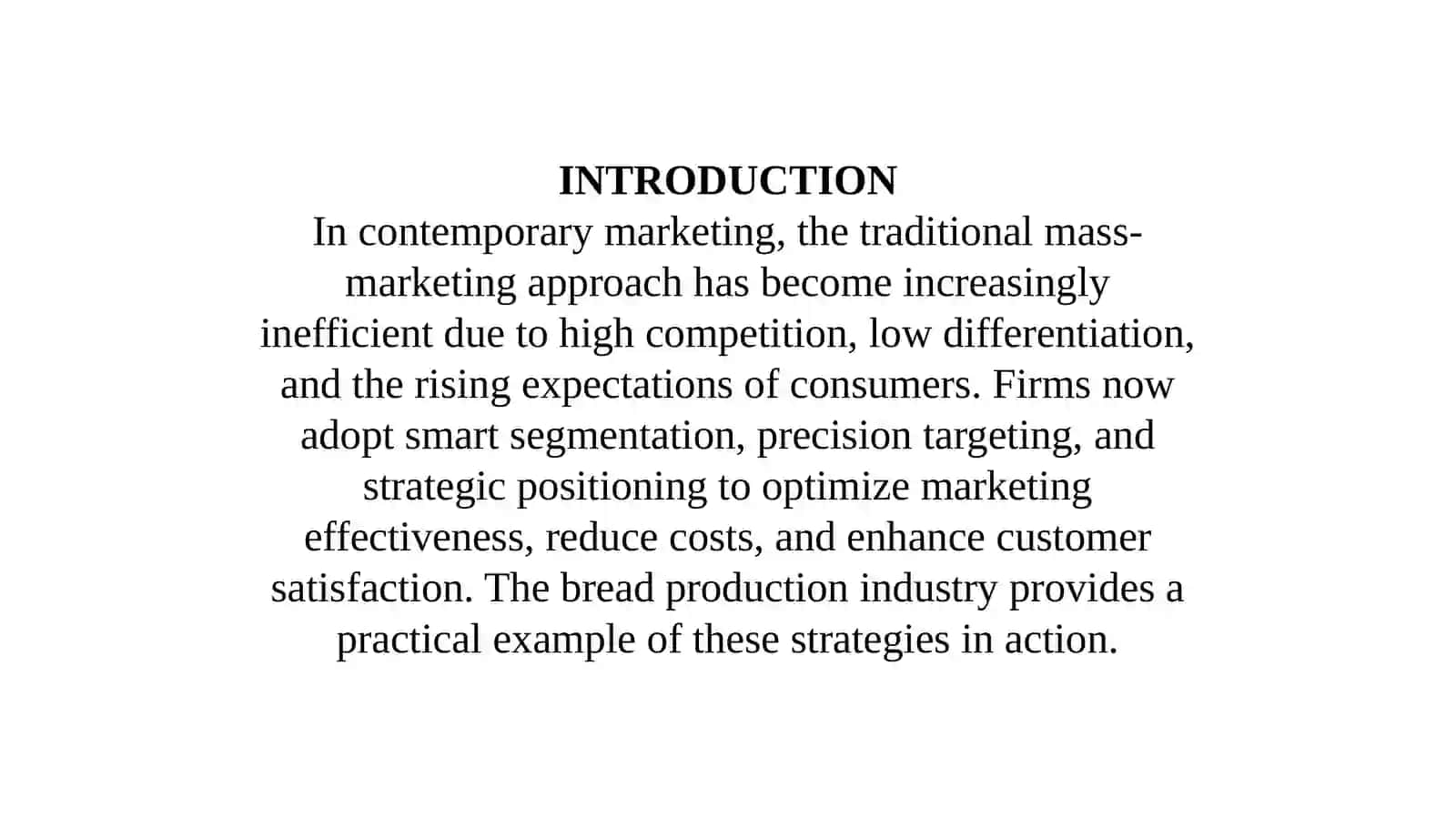 Smart Segmentation and Precision Targeting 2