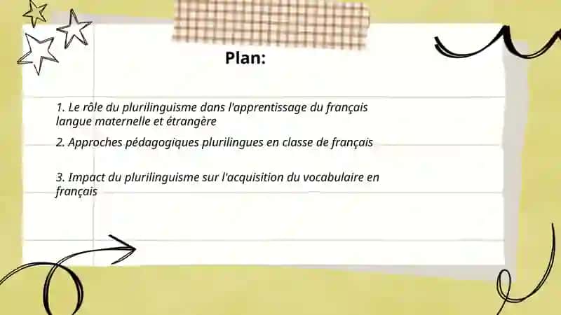 Le plurilingsme dans lʼenseignement du français et son impact sur lʼeducation 2