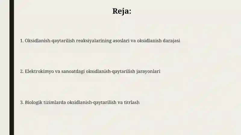 Oksidlanish-qaytarilishrealsiyalari 2