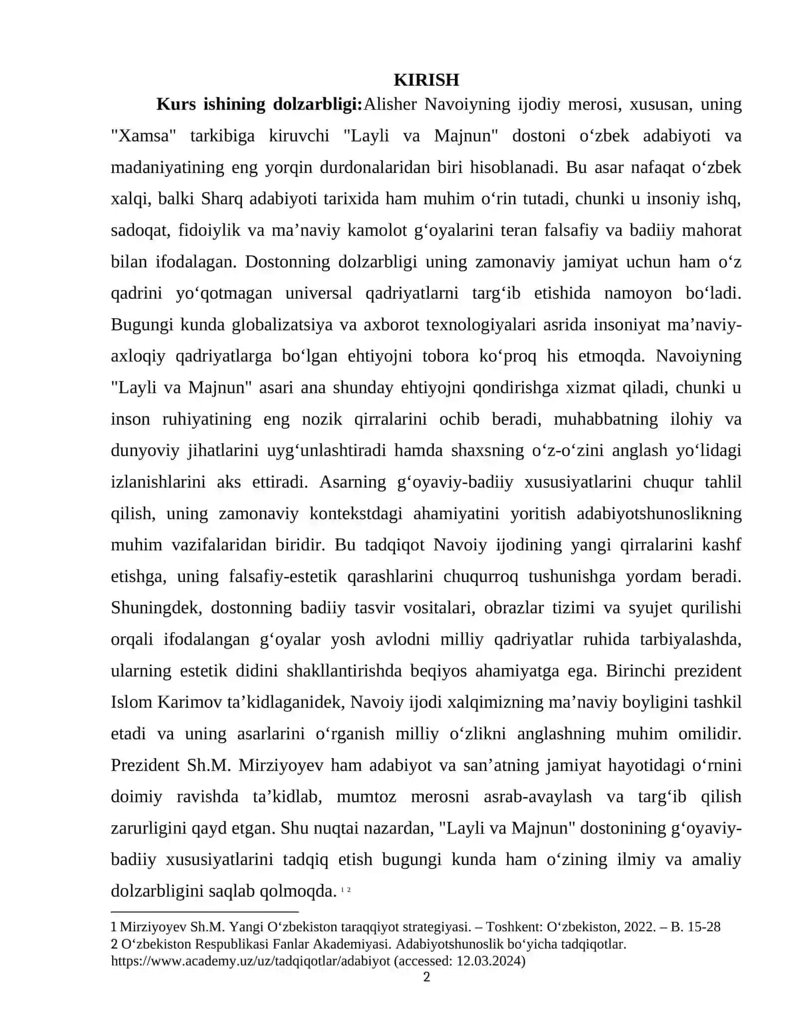 LAYLI VA MAJNUN DOSTONINING G`OYAVIY BADIIY XUSUSIYATLARI 2