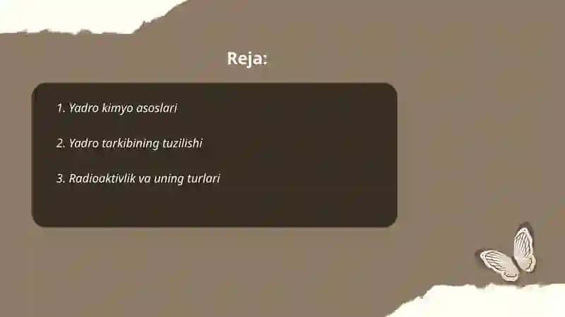 Yadro kimyo asoslari 2