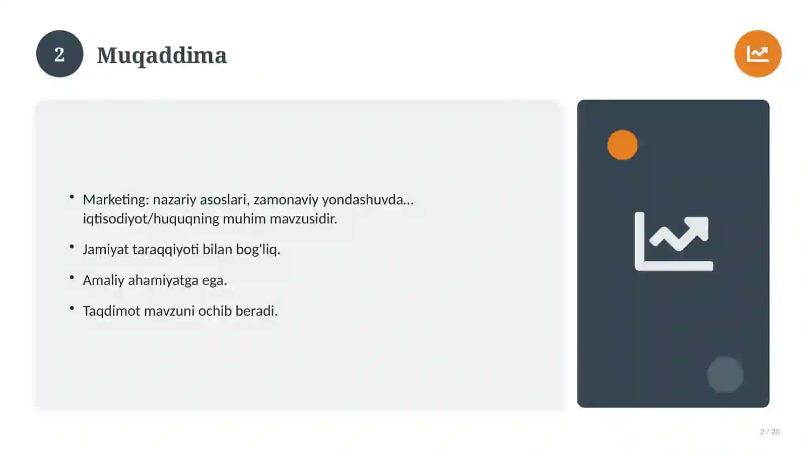 Marketing: nazariy asoslari, zamonaviy yondashuvda 2