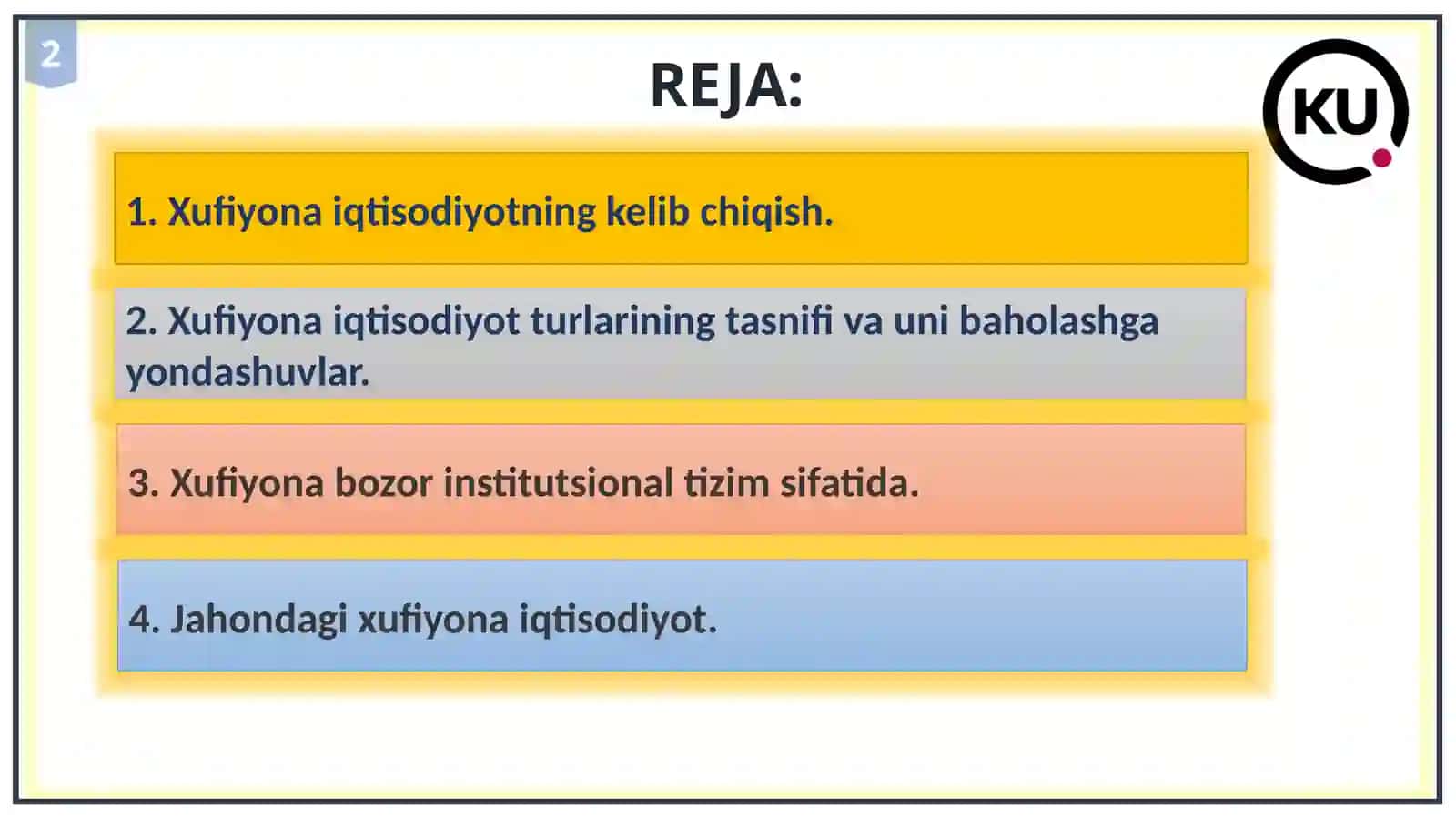 Xufiyona iqtisodiyot 2