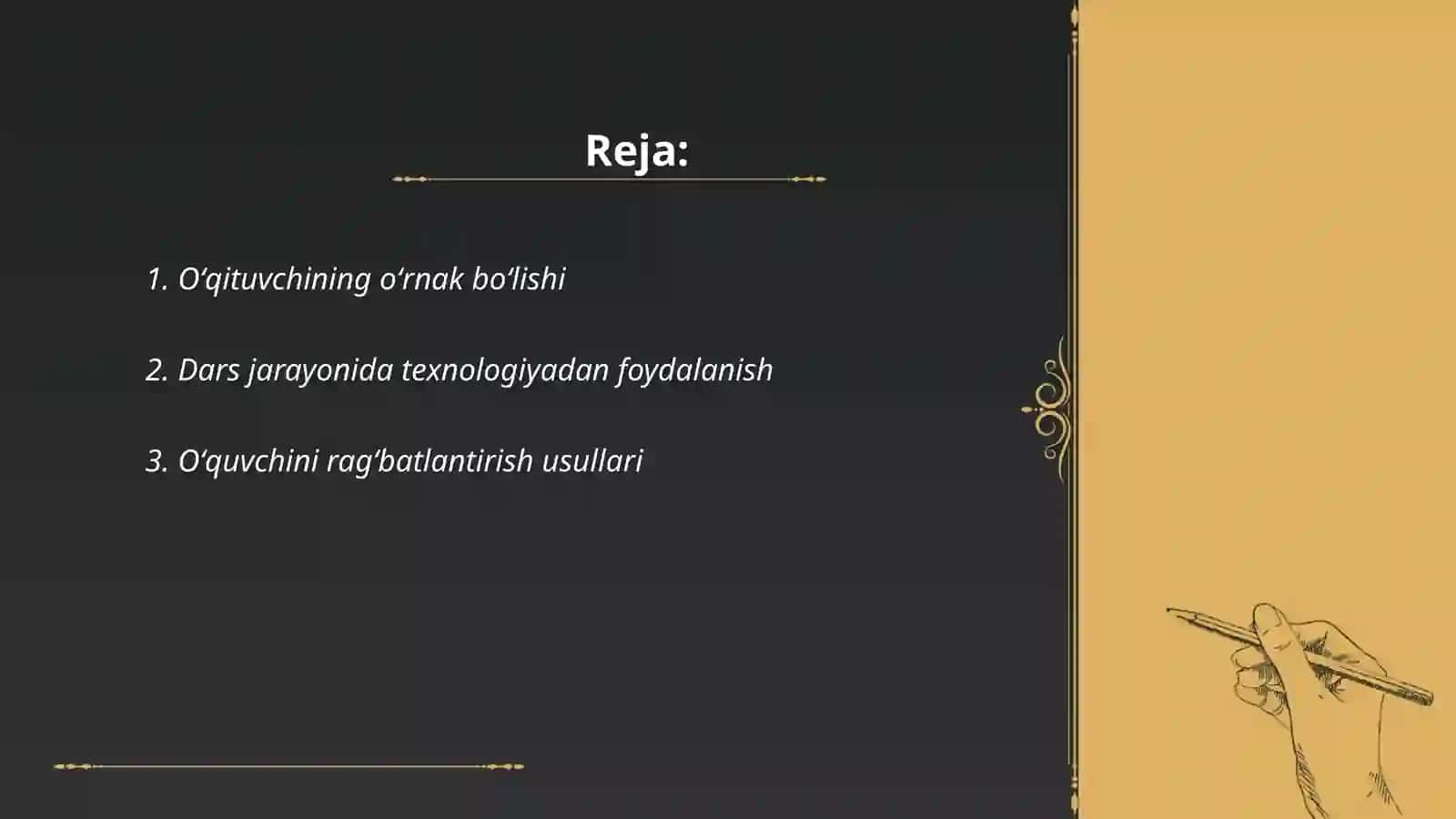 Oʻzimizdan boshlaymiz oʻqtuvchilarga tavsiyalar 2