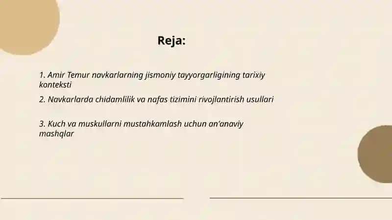 Amir Temur navkarlarning jismoniy tayyorgarligi 2