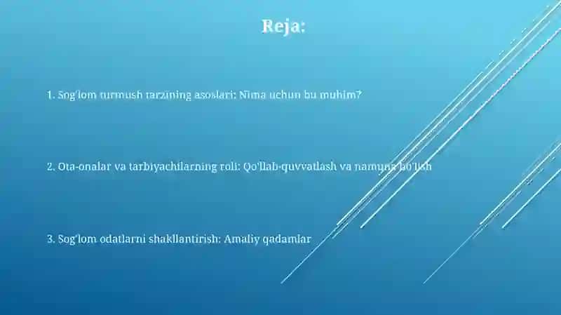 Ilk yoshdagi bolalar soglom turmush tarzini shakllantirish metodikasi 2
