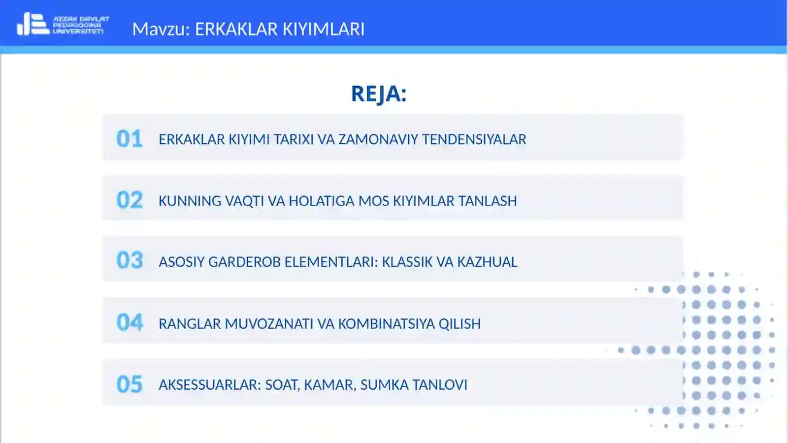 ERKAKLAR KIYIMI TARIXI VA ZAMONAVIY TENDENSIYALAR 2
