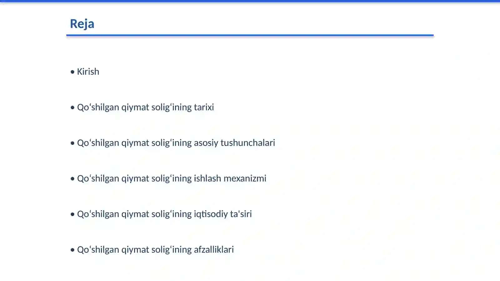 Qo‘shilgan qiymat solig‘i: Asosiy tushunchalar va amaliyot 2