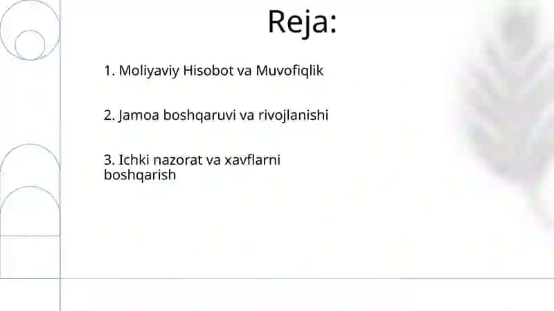 Bugalteriya hisobi hizmati rahbarining majburiyati va huquqlari 2