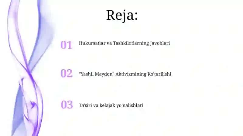 Yashil Maydon Aktivizmi 2