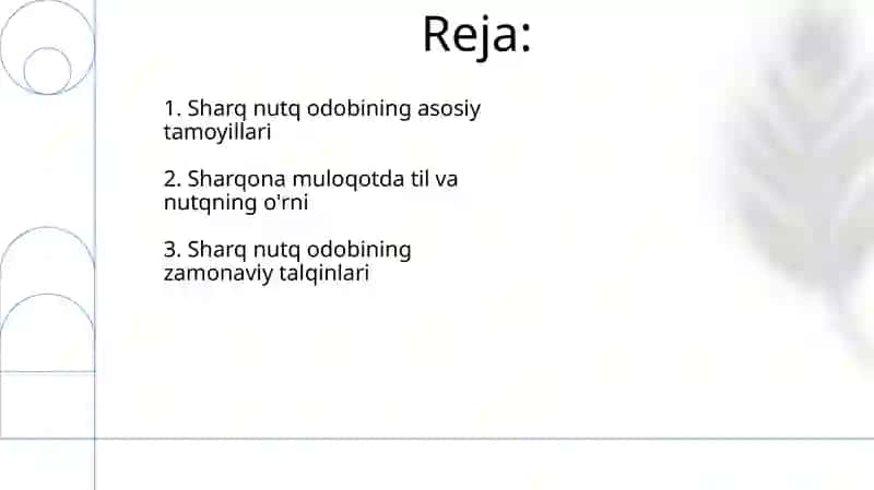 Sharq nutq odobi 2