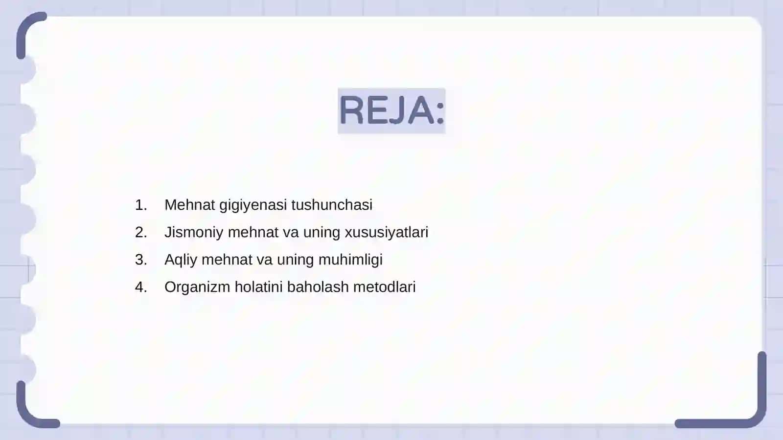 Mehnat gigiyenasi 2