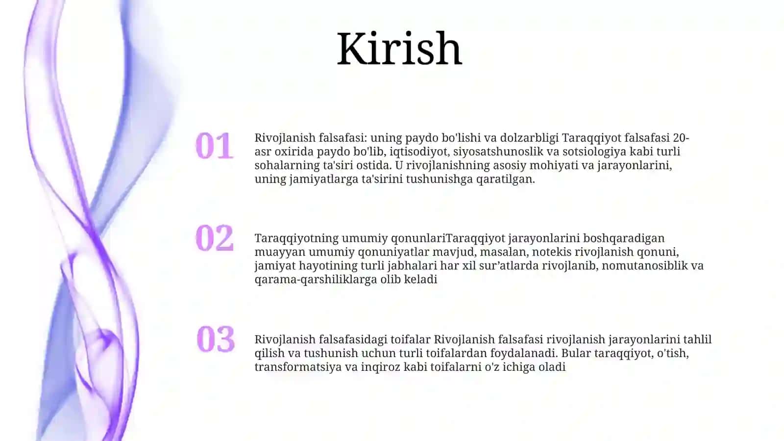 Falsafada Rivojlanishning Umumiy Qonunlari Va Kategoriyalari 2
