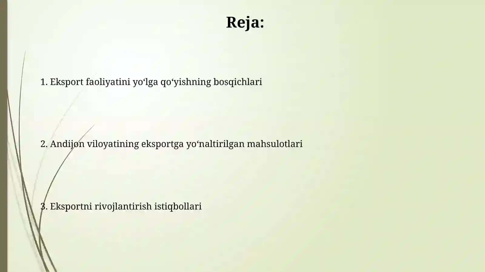 Экспорт салоҳиятини ошириш йўллари 2