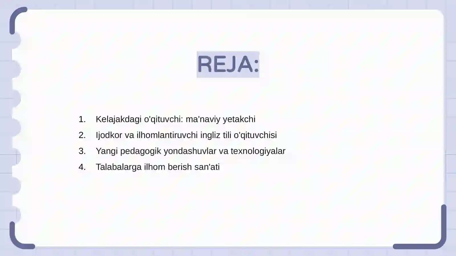 Ingiliz tili o'qituvchisi 2