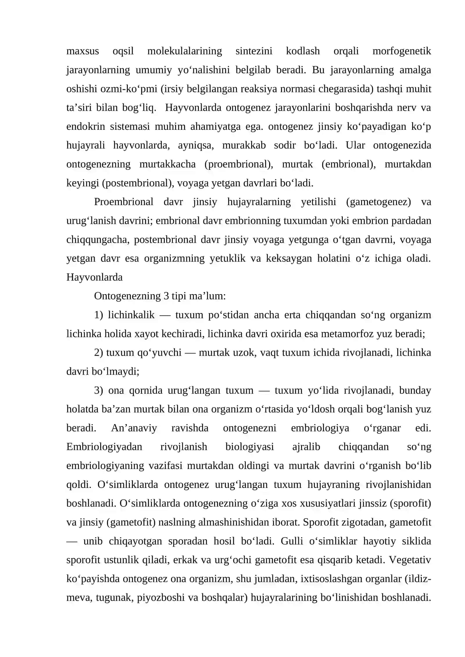 HAYVONLAR PSIXIK FAOLIYATINI ONTOGENEZDA RIVOJLANISHI 2
