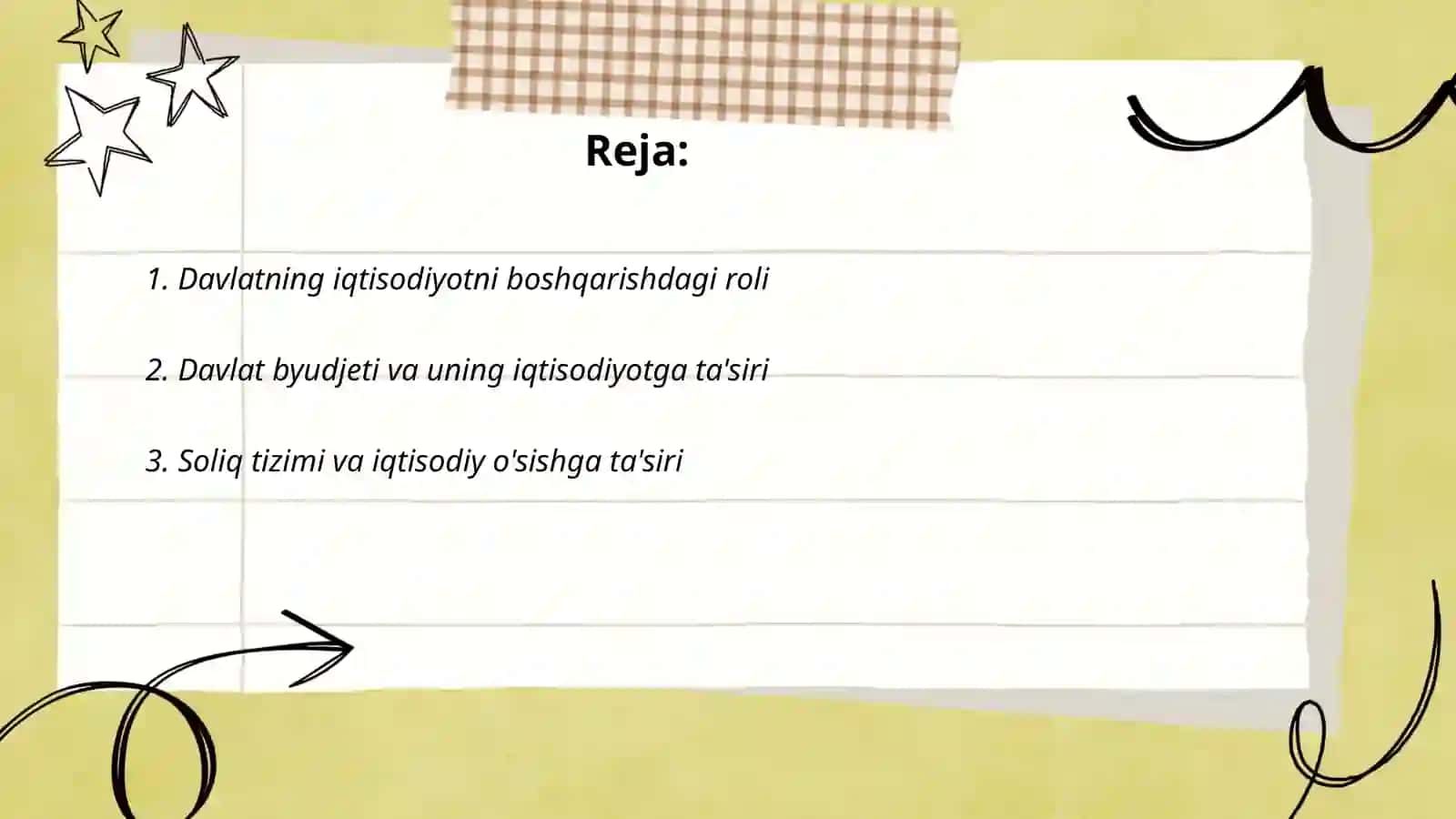 Iqtisodiyotda davlatning roli 2