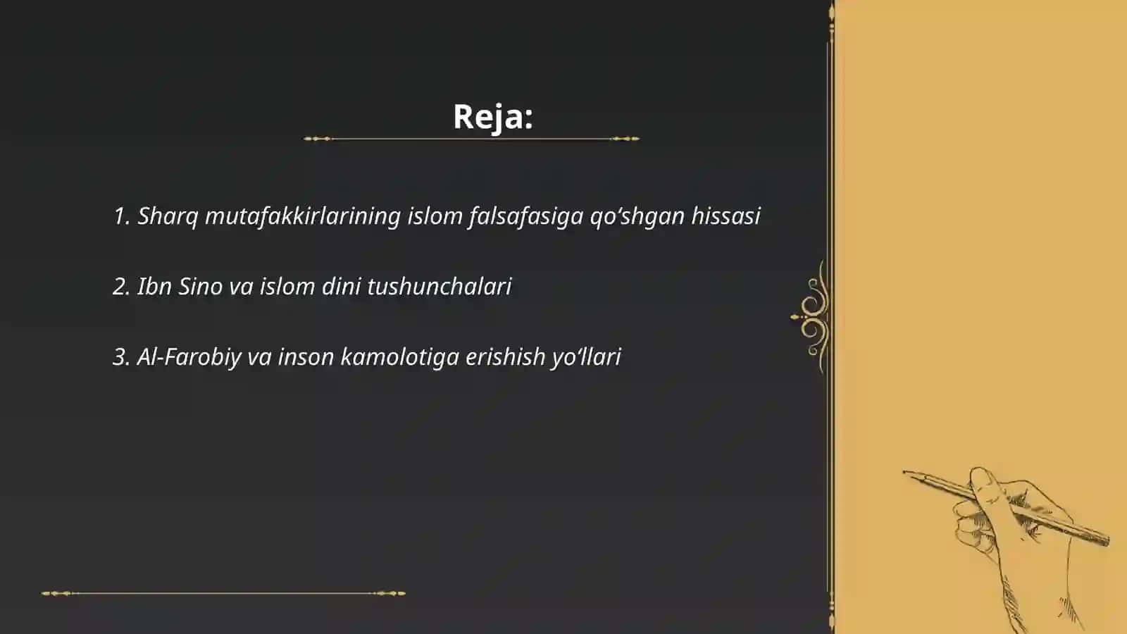 Sharq mutafakirlarining islom dining inson kamolotiga taʼsiri 2