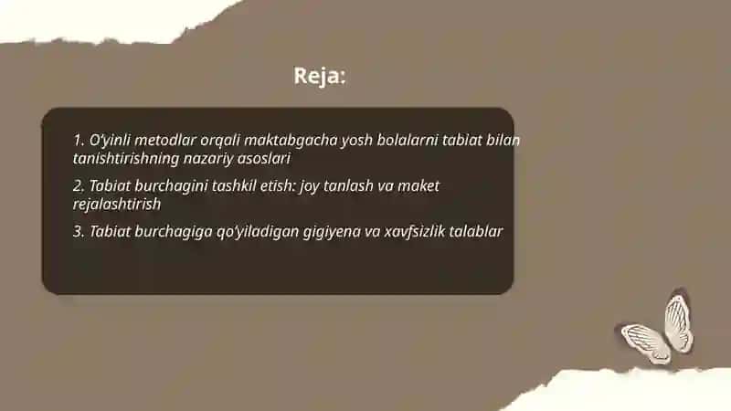 Tabiat bilan tanishtirish 2