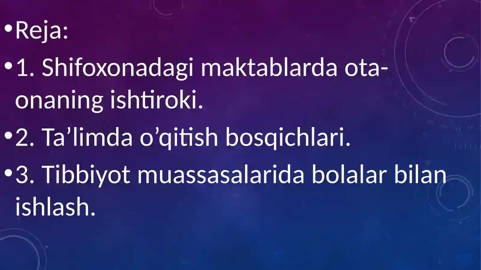 Tibbiy-psixologik-pedagogik komissiyalarning faoliyatini tartibga solish 2