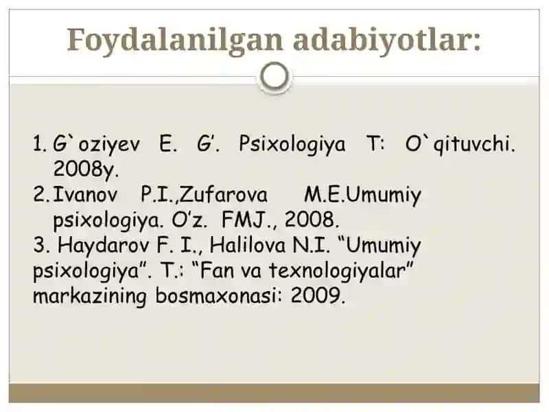Faoliyat va Motivatsiya 2