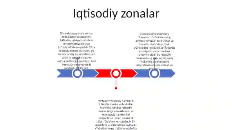 OʻZbekistonning Iqtisodiy Tumanlari 2