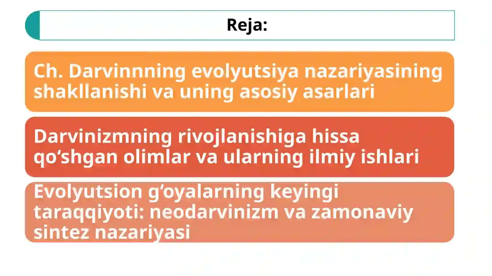 Ch.Darvinvaboshqaolimlarningevolyutsiyagadoirasarlari 2