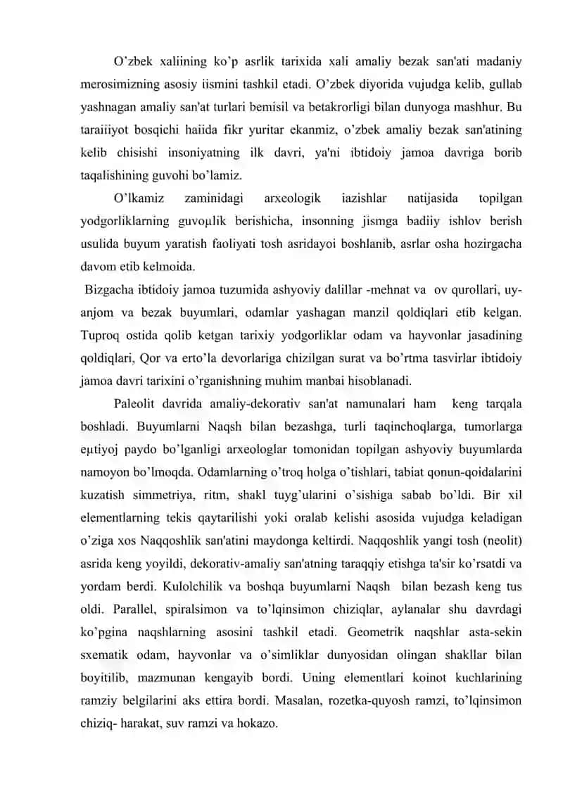 MUSTAQQILLIK YILLARIDA NAQQOSHLIK SAN'ATI 2