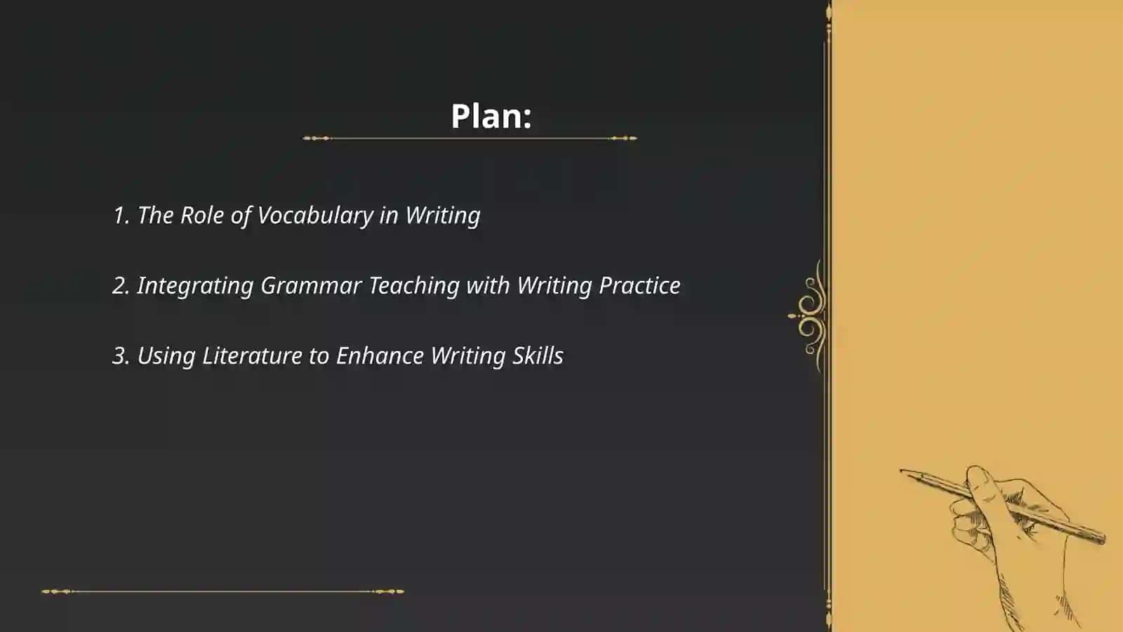 Integration of the language skills:writing 2