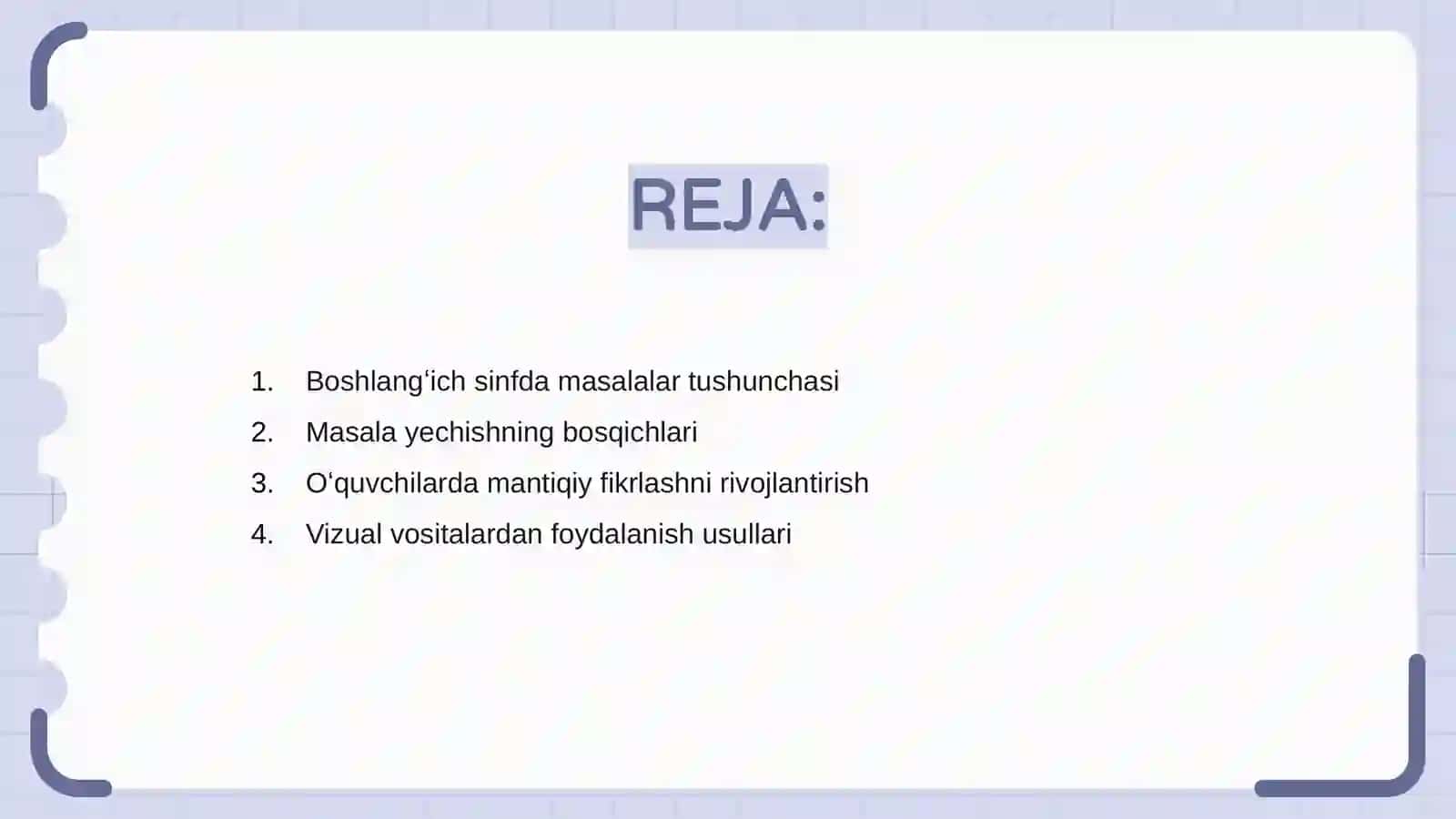 Boshlangʻich sinflarda masalalar yechishga oʻrgatish metodikasi 2