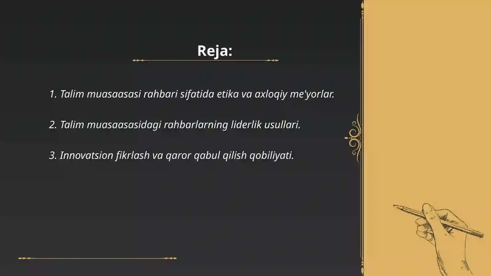 Etika va Axloqiy Me'yorlar 2