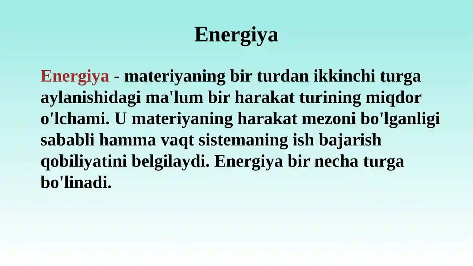 Kimyoviy termodinamika asoslari. Kimyoviy reaksiyalarning issiqlik effekti. 2