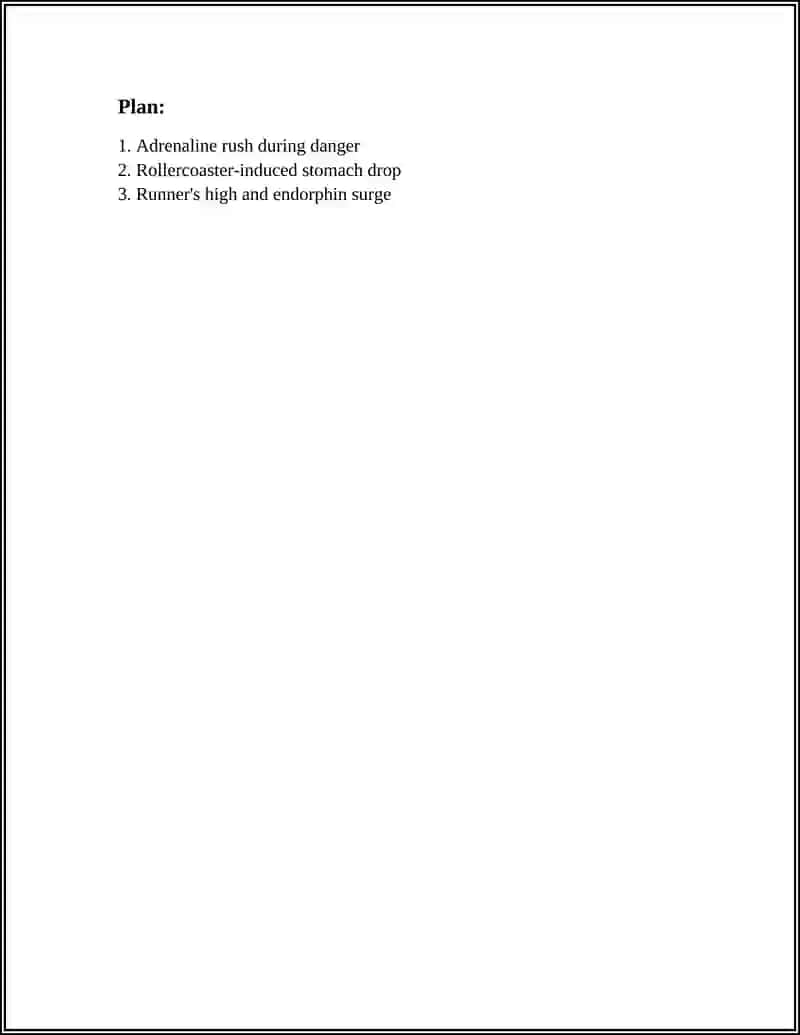 Adrenaline Rush During Danger 2