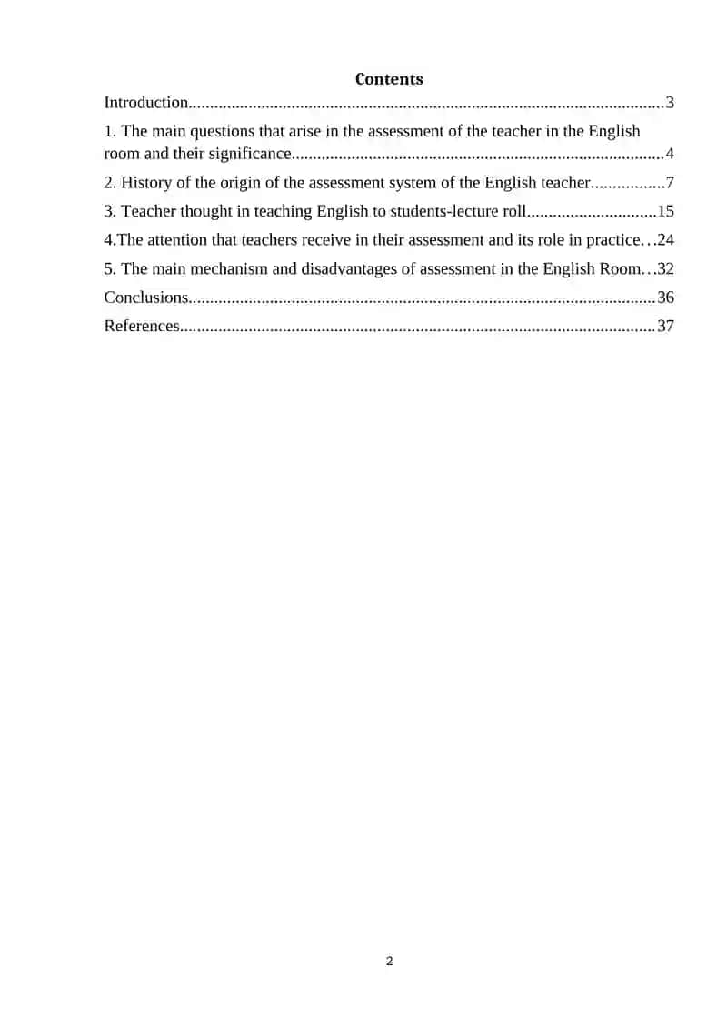 Course Paper on Teacher's Perception of Assessment and Feedback in English Language Classroom 2