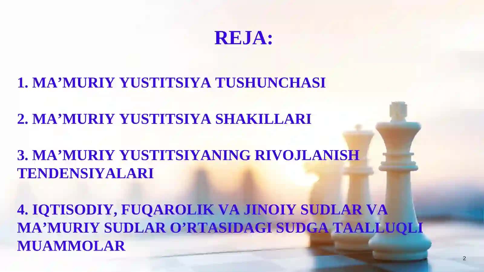 Ma’muriy yustitsiya 2
