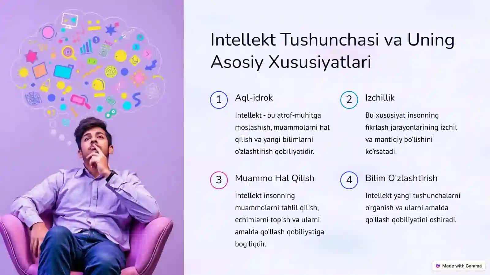 Umumiy Psixologiyada Intellekt va Kreativlik Nazariyasi 2