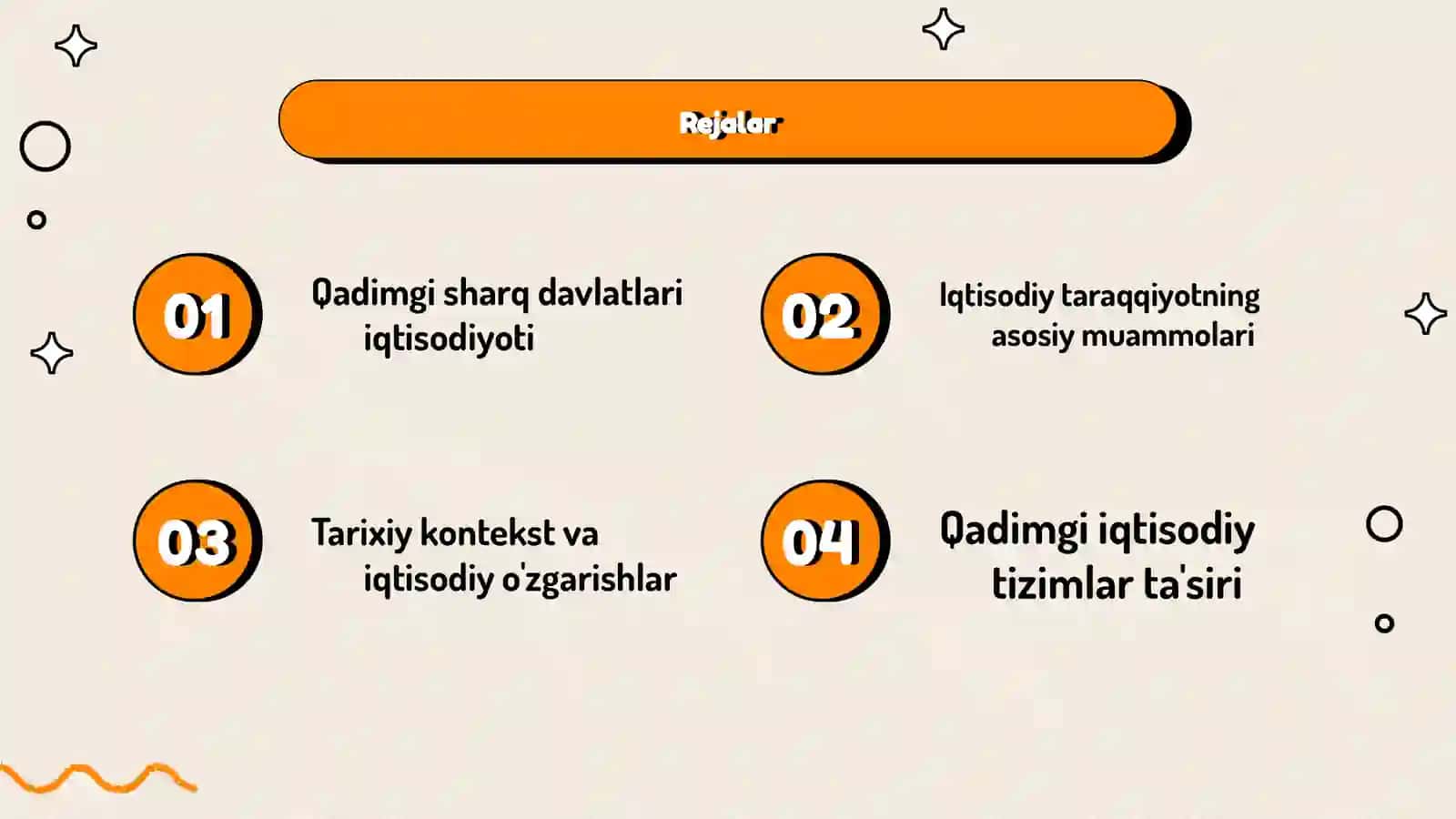 QADIMGI SHARQ DAVLATLARI IQTISODIY TARAQQIYOTINING MUAMMOLARI XUSUSIYATLARI 2