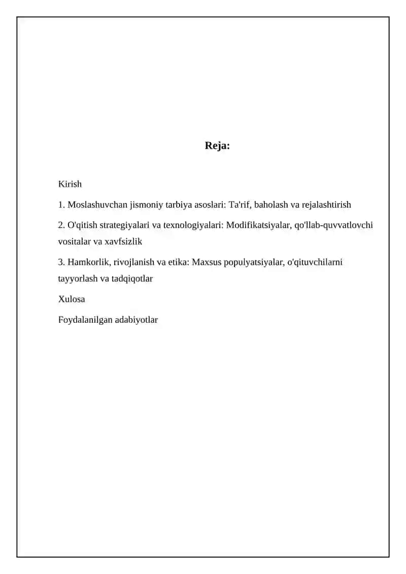 Adaptiv jismoniy tarbiya boʻyicha oʻrgatish usullari 2