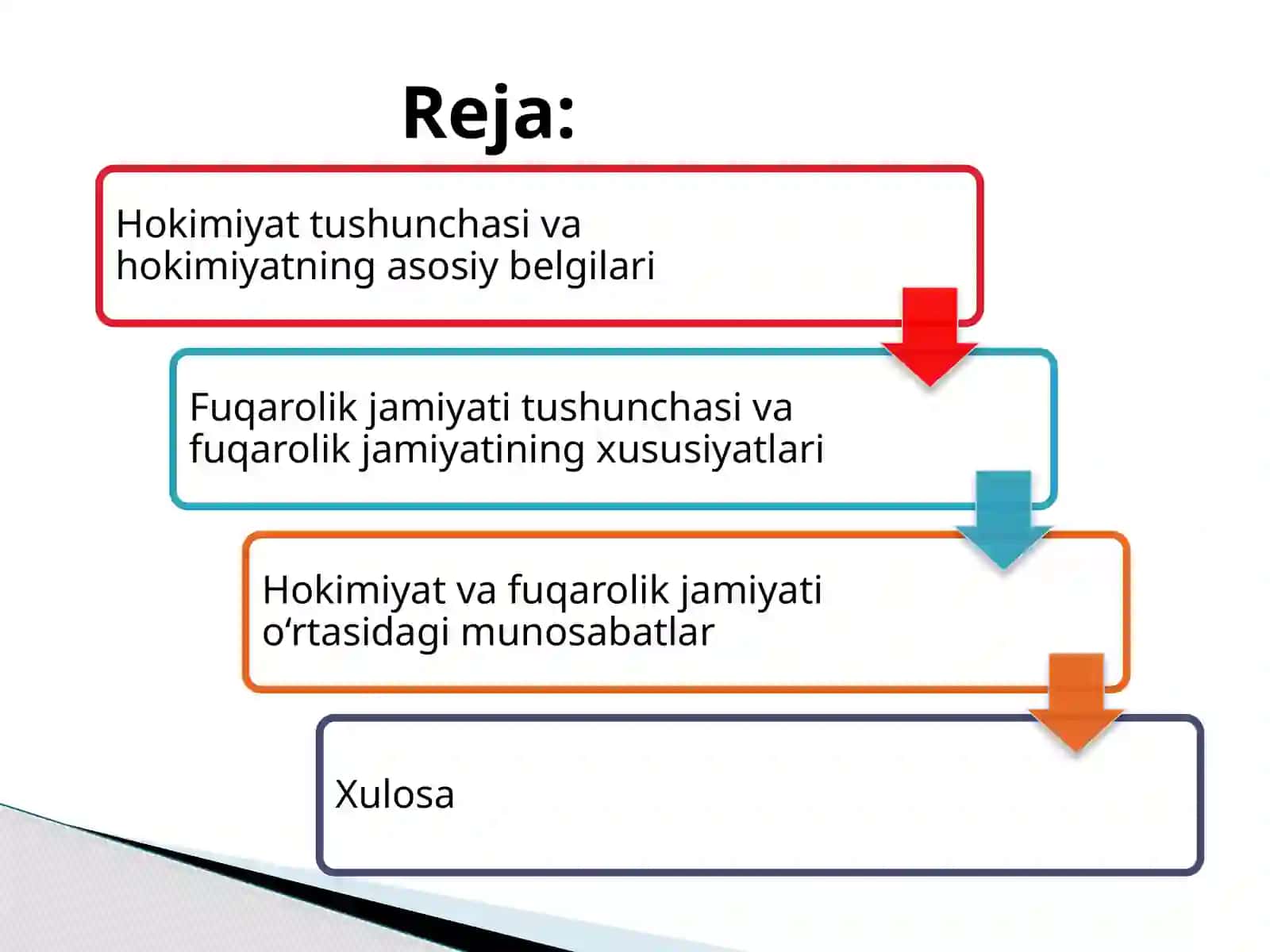 Hokimiyat va fuqarolik jamiyati 2