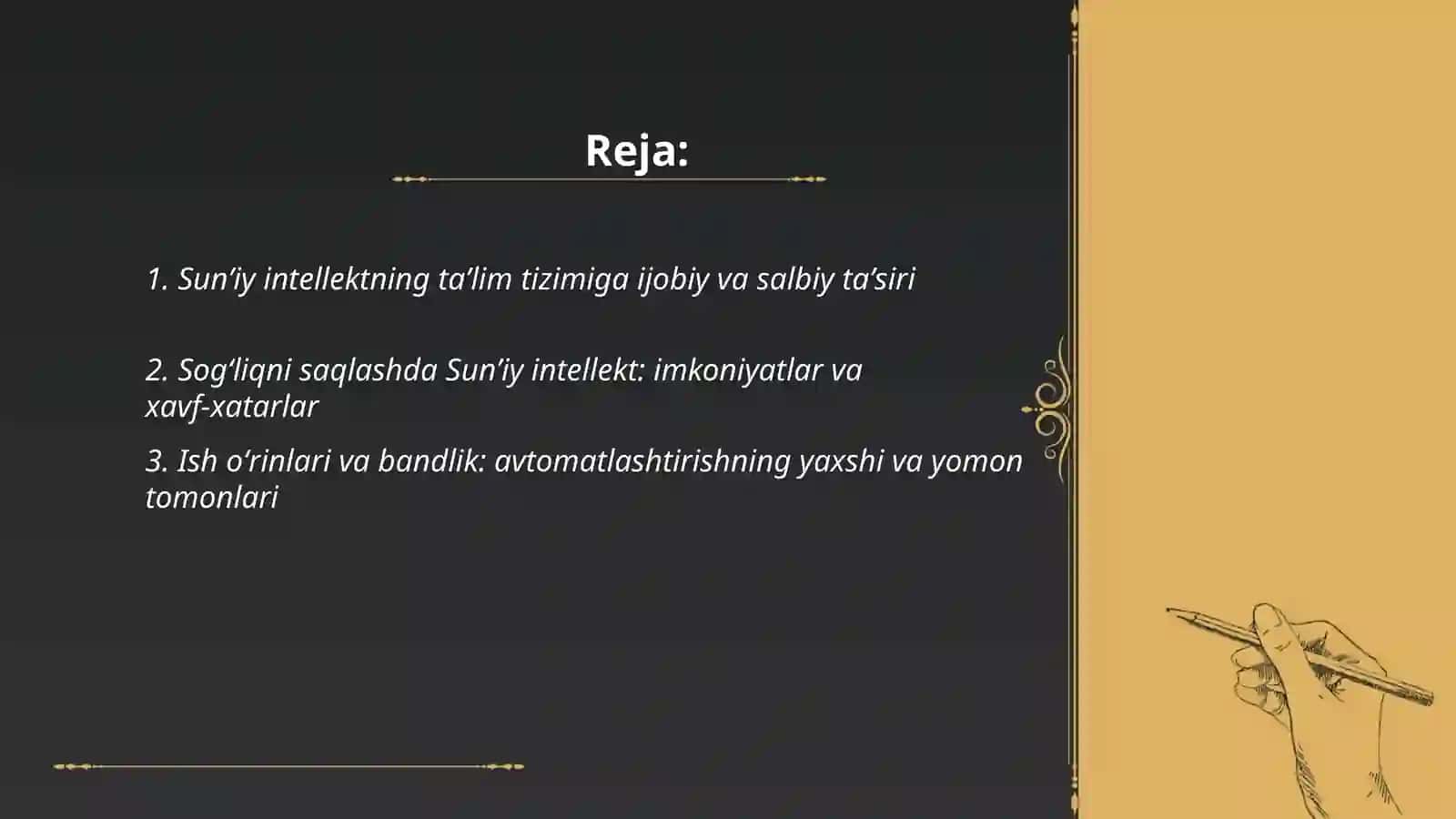 Sunʼiy intellekt va uning salbiy va ijobiy tomonlari 2