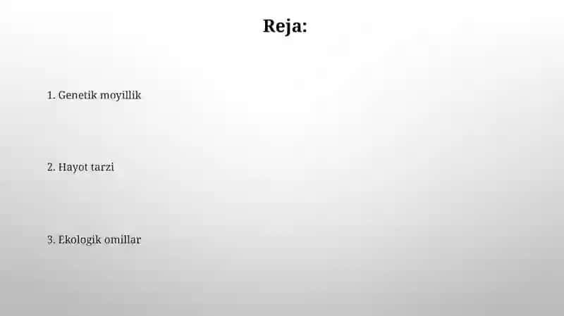 Noto'g'ri ovqatlanish va to'yimsiz ovqat 2