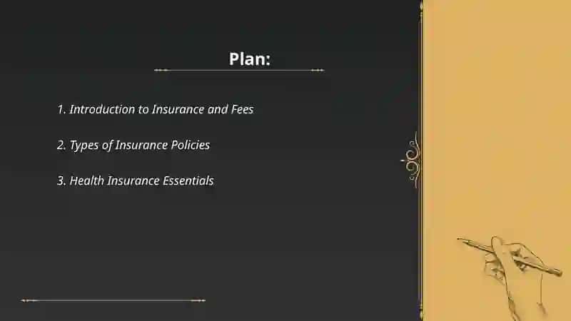 Insurance and Fees 2