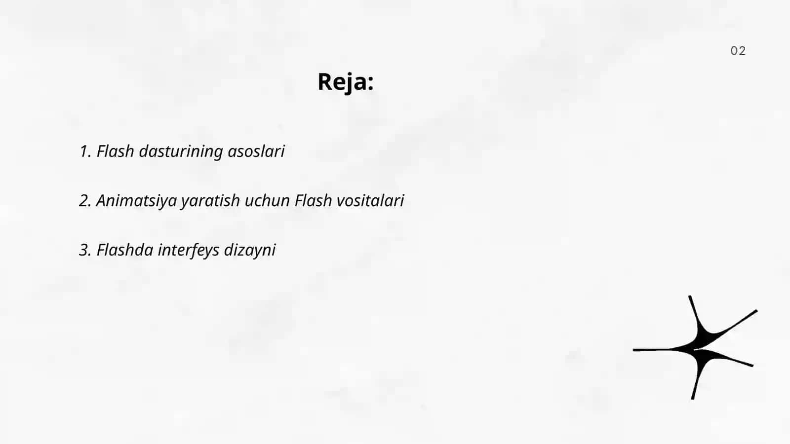 Flash dasturining asoslari 2