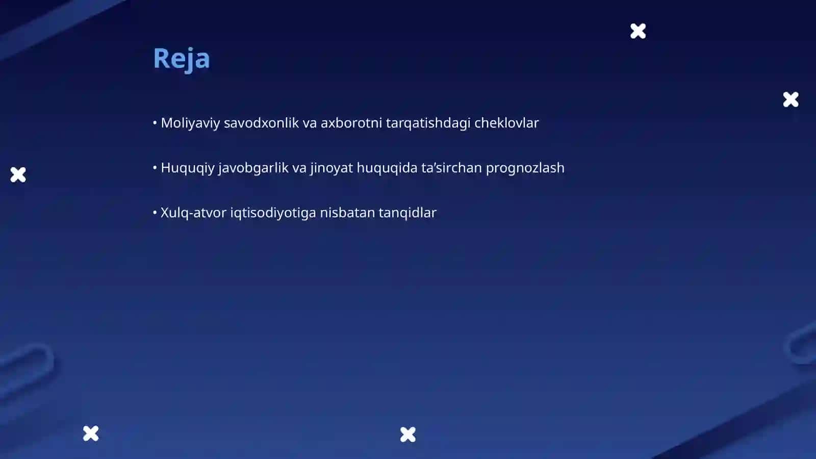Xulq-atvor iqtisodiyoti va inson huquqi 2