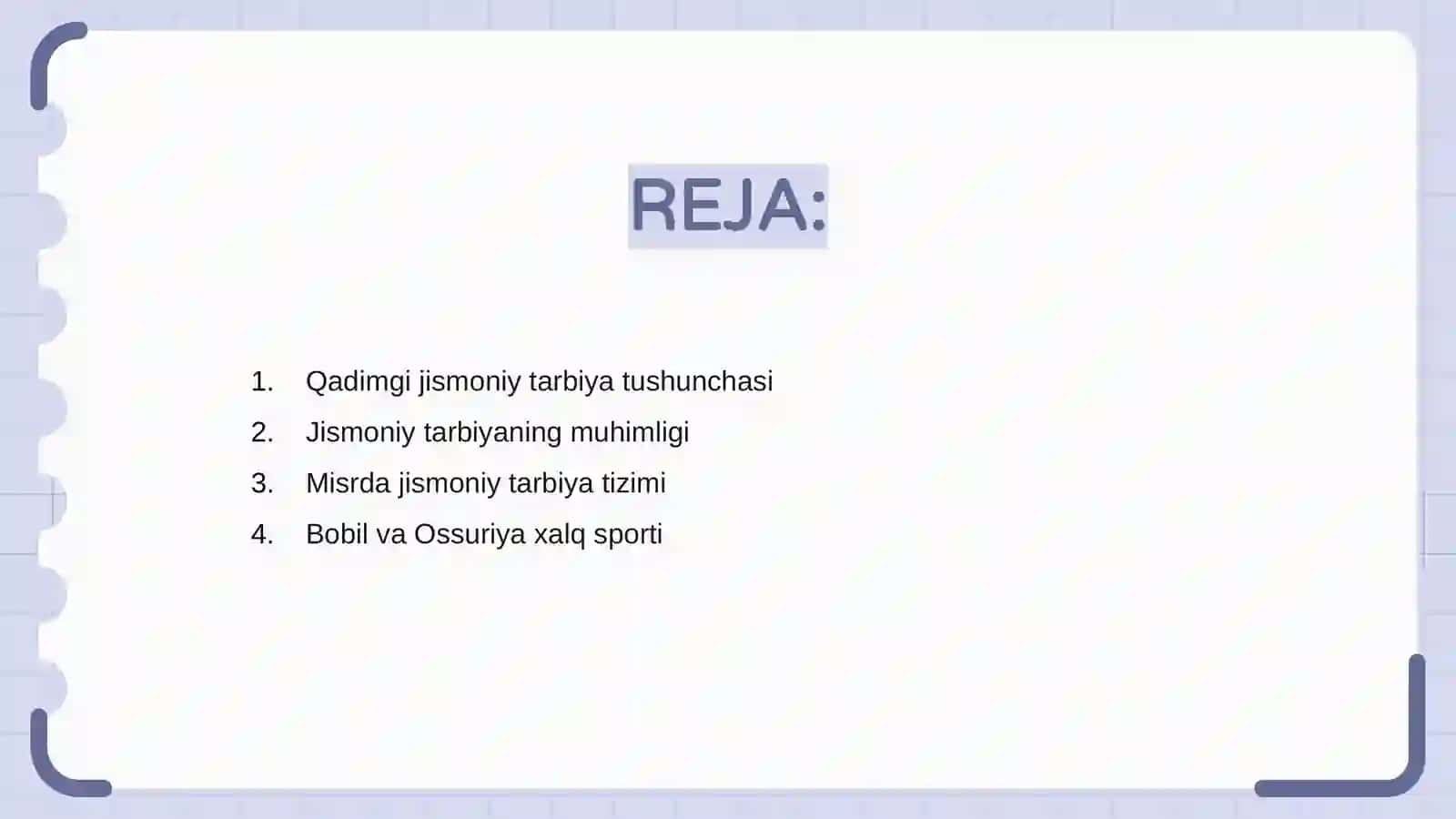 Qadimgi dunyo xalqlarining jismoniy tarbiyasi 2