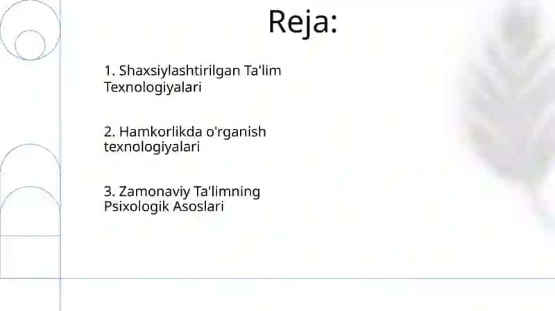 Shaxs satsalizatsiyasi va Gurux sharotida zamonaviy oʻqitishning pedagogik va psixologik texnologiyalari 2